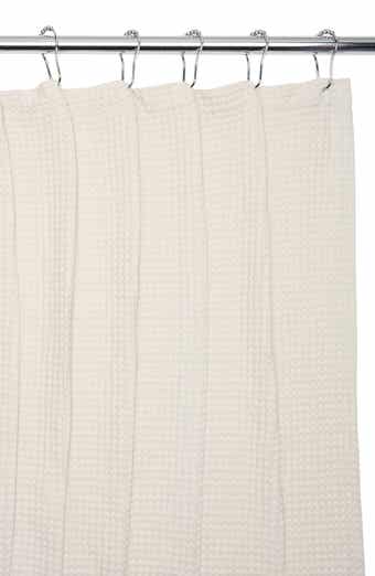 ARTISAN 34 Textured Cotton Shower Curtain