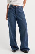Good American Vintage Low Slung Baggy Wide Leg Jeans