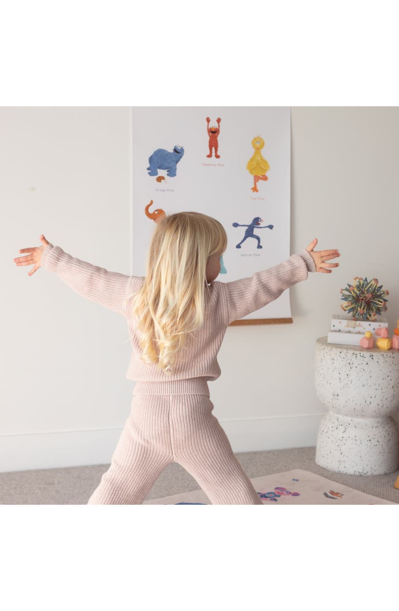 Mindful & Co Kids Sesame Street Yoga Bundle, Alternate, color, Sesame Street Print