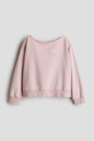 H&M Oversized Off-the-shoulder Top