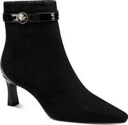 KARL LAGERFELD PARIS Sadie Leather Bootie