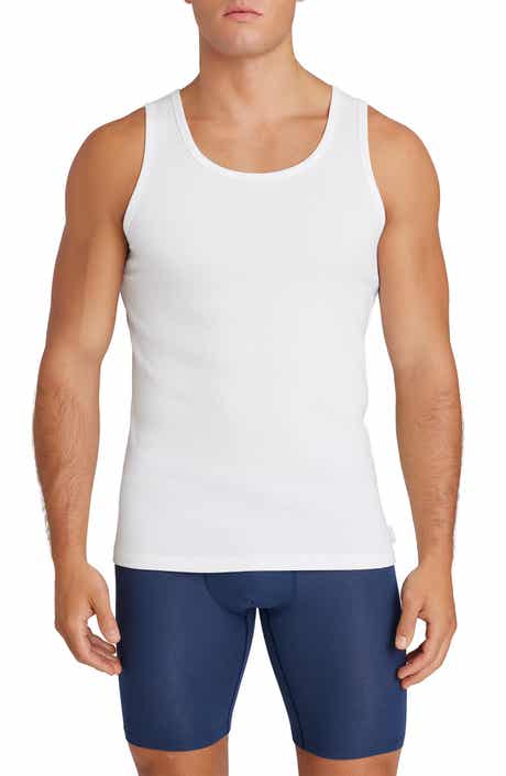 Cool Stretch Cotton Rib Tank Top