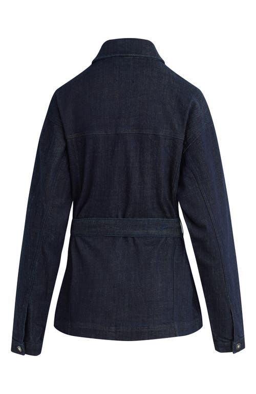 Shop Favorite Daughter The Jane Denim Trench Coat In Waterloo