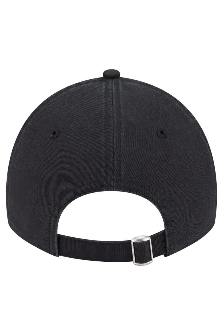 Unisex New Era Black New York Liberty Core Alt Logo 9TWENTY Adjustable Hat, Alternate, color, Black