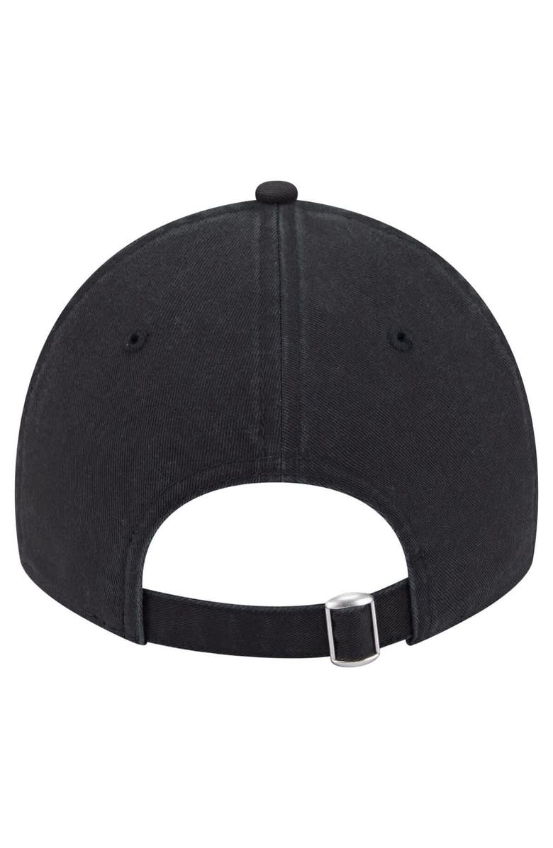 New Era Unisex New Era Black New York Liberty Core Alt Logo 9TWENTY Adjustable Hat, Alternate, color,