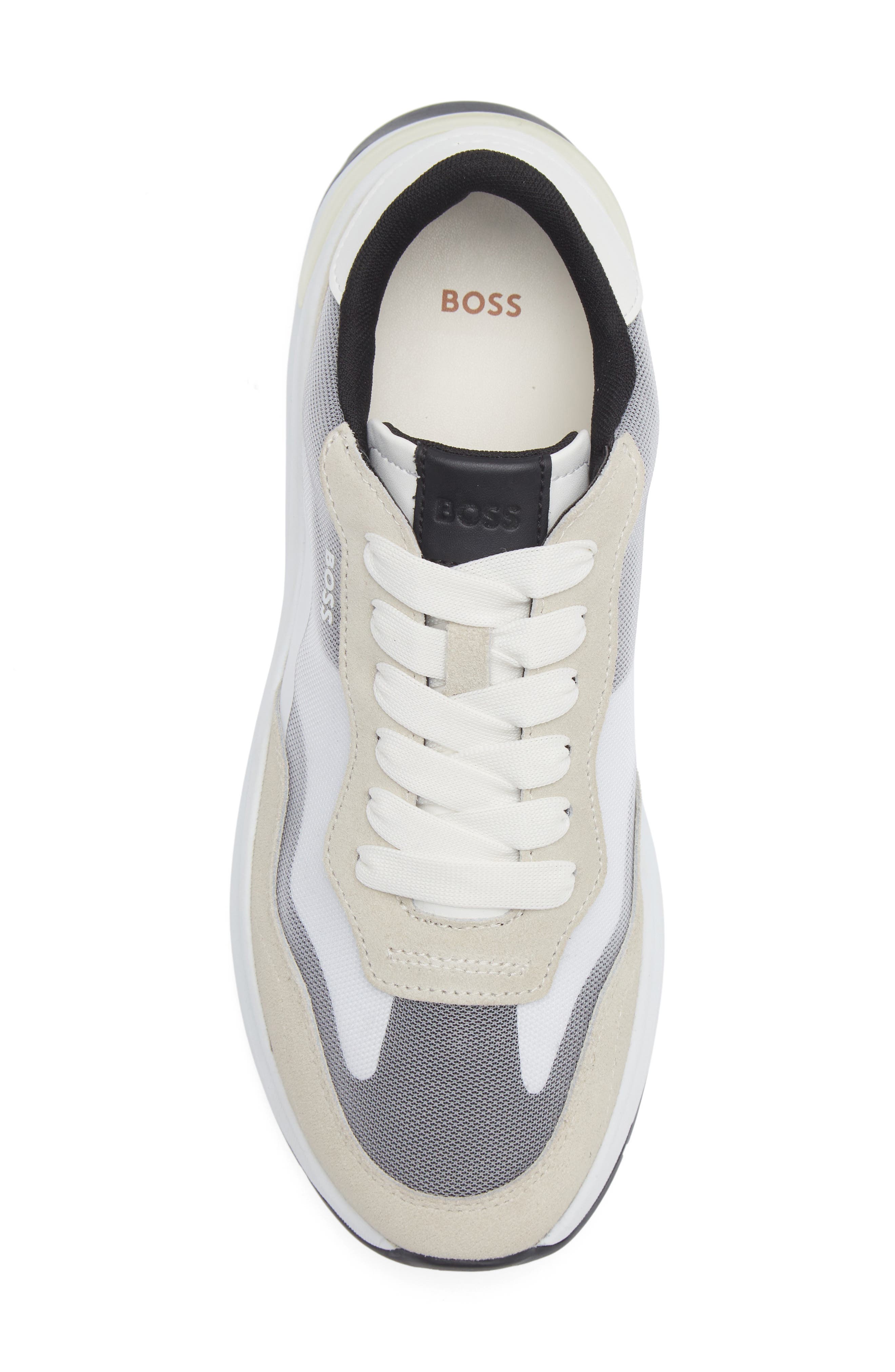 BOSS Skylar Sneaker, Alternate, color, Open White