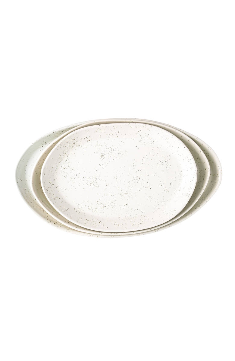 Haand Serving Platter Set, Main, color, Birch