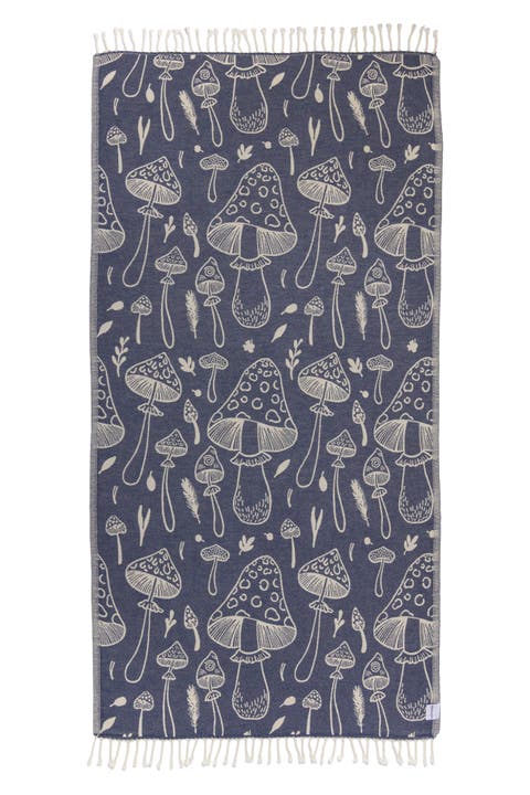 Mushroom Sand Resistant Organic Turkish Towel