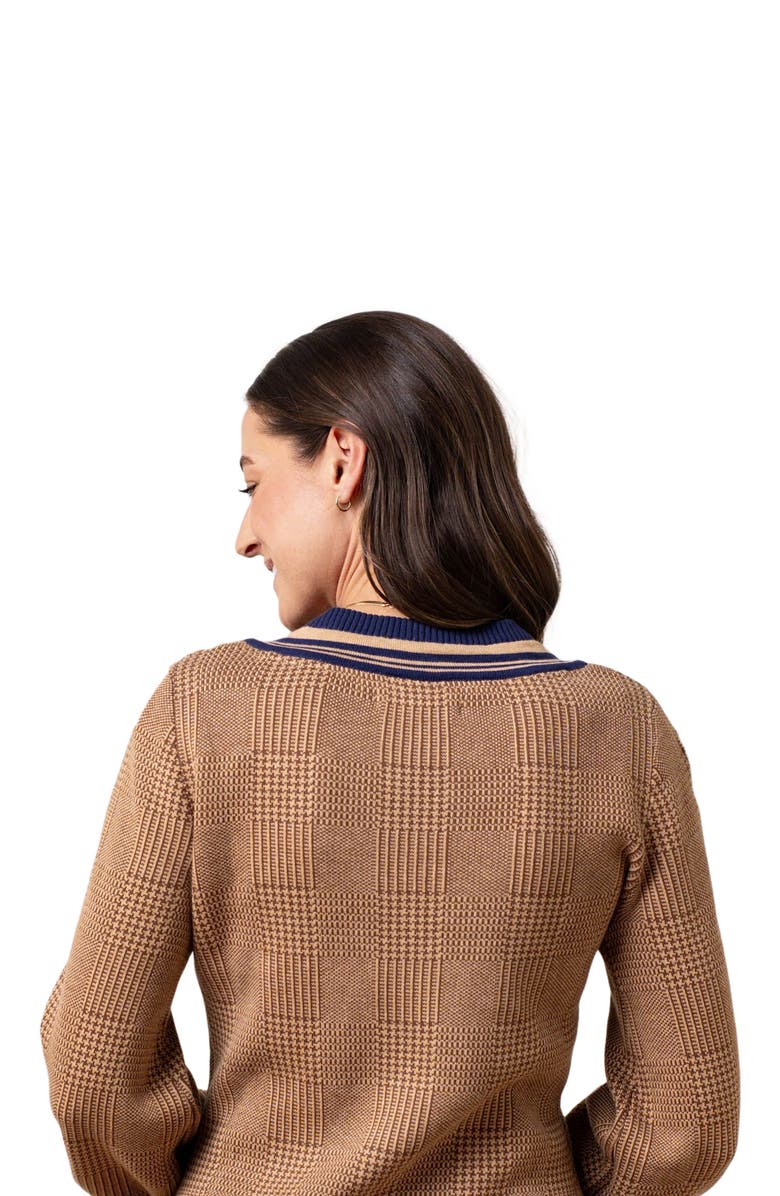 Hope & Henry Women's Organic Intarsia Cricket Sweater Dress, Alternate, color, 