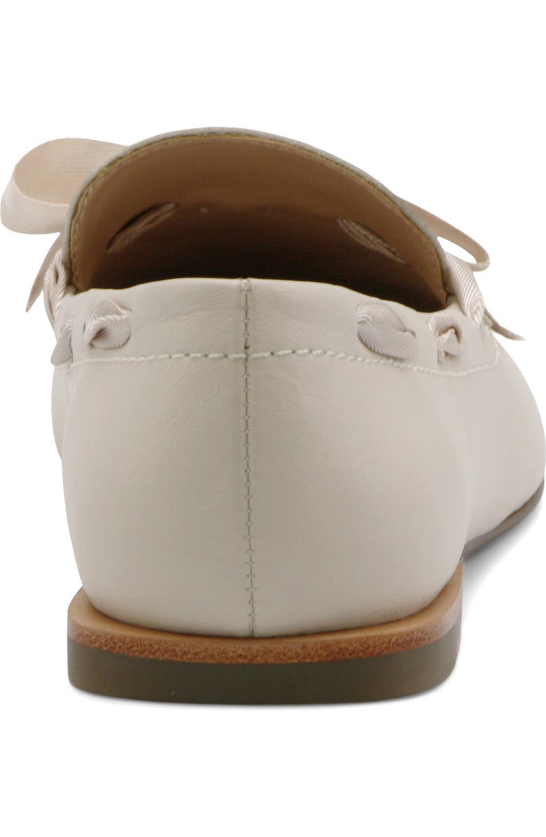 Charles David Izzi Pointed Toe Flat, Alternate, color, Ivory