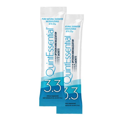 QuintEssential Hypertonic Filtered Sea Water Hydration Sachets