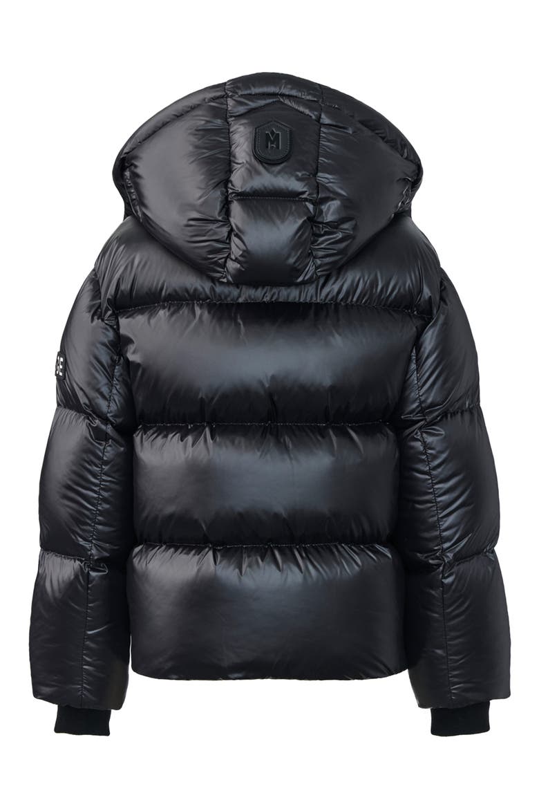 Kids' Jesse Water Repellent 800 Fill Power Down Puffer Coat, Alternate, color, BLACK