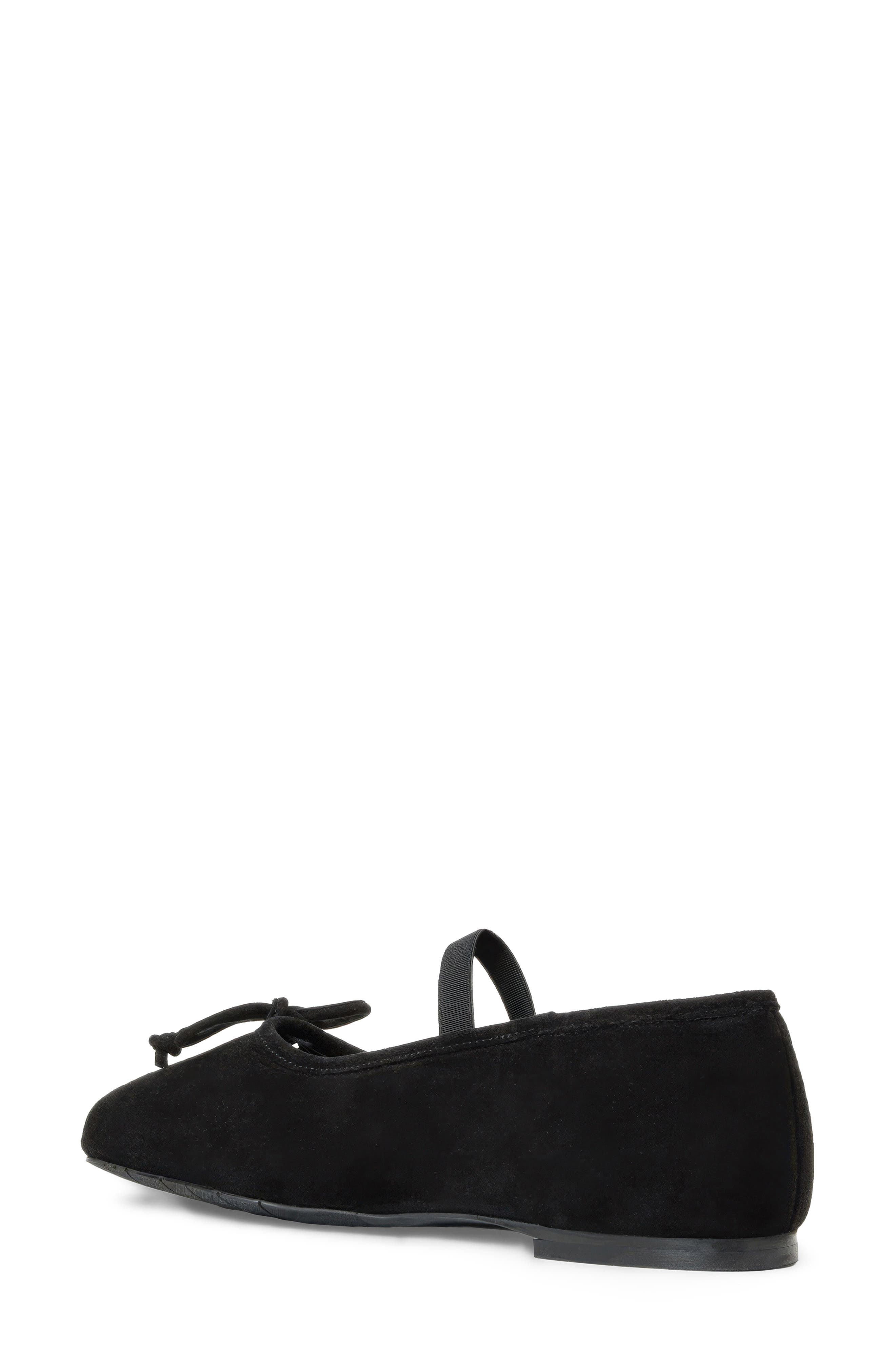 Carmella Mary Jane Flat, Alternate, color, BLACK KID SUEDE
