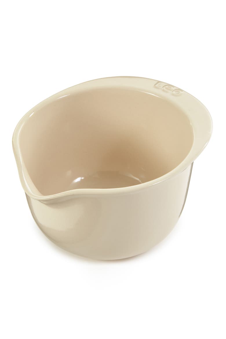 Leo Balance 2.3-Quart Ceramic Mixing Bowl, Alternate, color, MOONBEAM