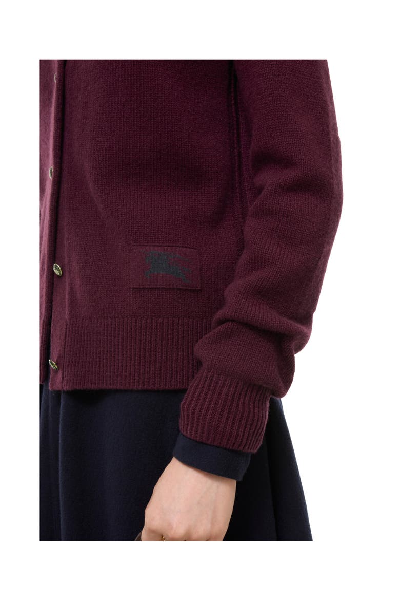 Cashmere Cardigan, Alternate, color, Acer purple