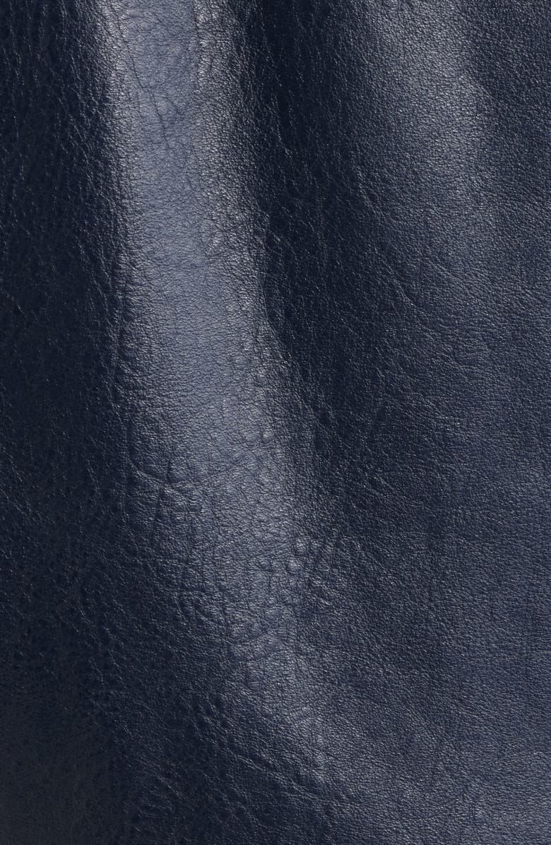 FRAME Crop Leather Jacket, Alternate, color, 