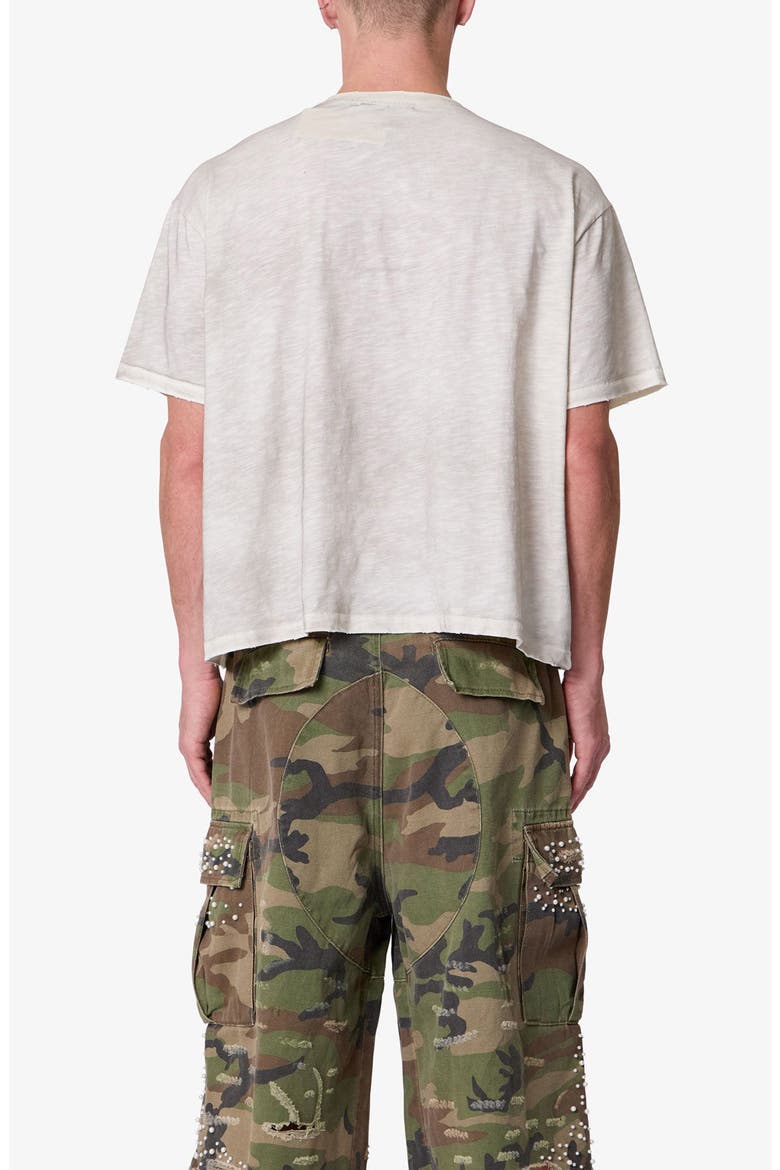 Do Not Return Distressed Graphic T-Shirt, Alternate, color, OFF WHITE