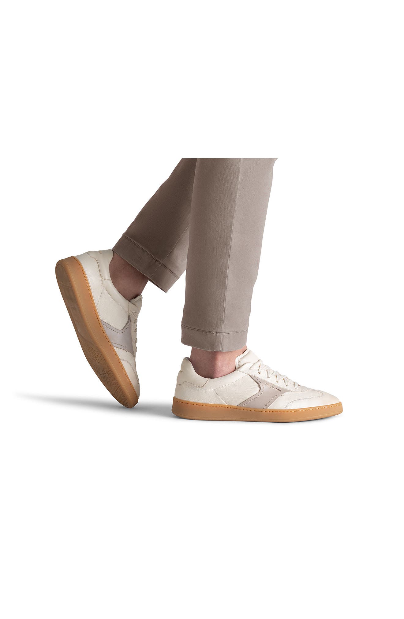 Magnanni Zori Sneaker, Alternate, color, White