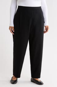 Eileen Fisher Pleated Ankle Lantern Pants