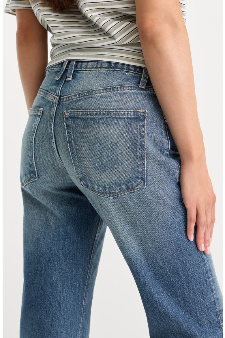 Mid Rise Straight Leg Jeans, Alternate, color, INDIGO1282