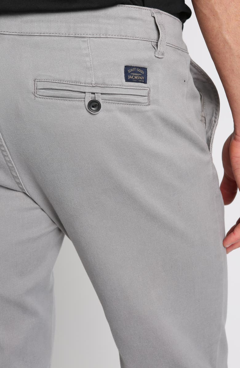 JACHS East Hampton Stretch Twill Chinos, Alternate, color, Grey