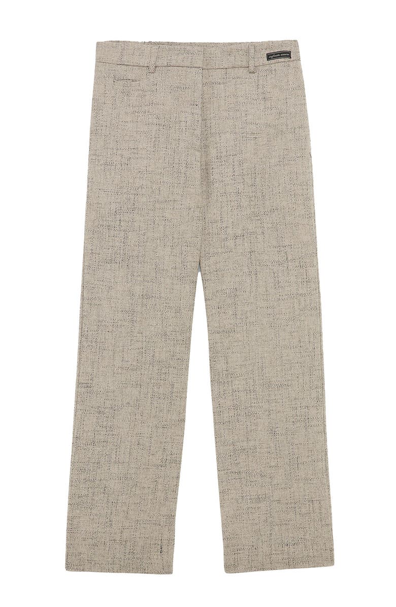 ottod'Ame Wool Blend Ankle LengthTrousers, Alternate, color, Stone
