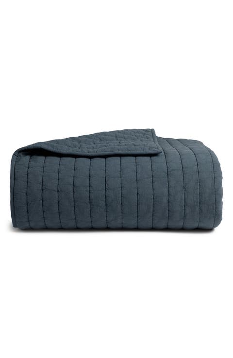 Garment Dye Channel Quilted Quilt
