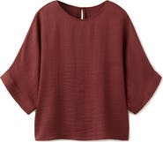 MANGO Dolman Sleeve Top