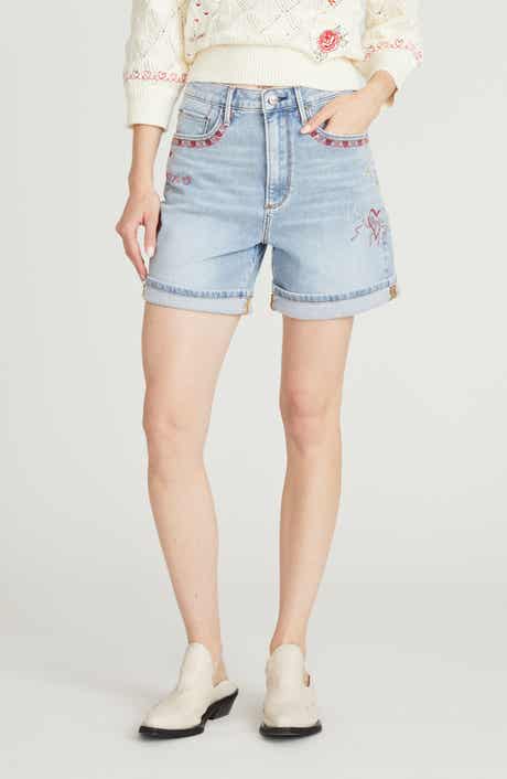 Driftwood Aria High Waist Denim Shorts