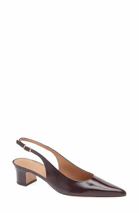 Mansur Gavriel Pointed Toe Slingback Pump
