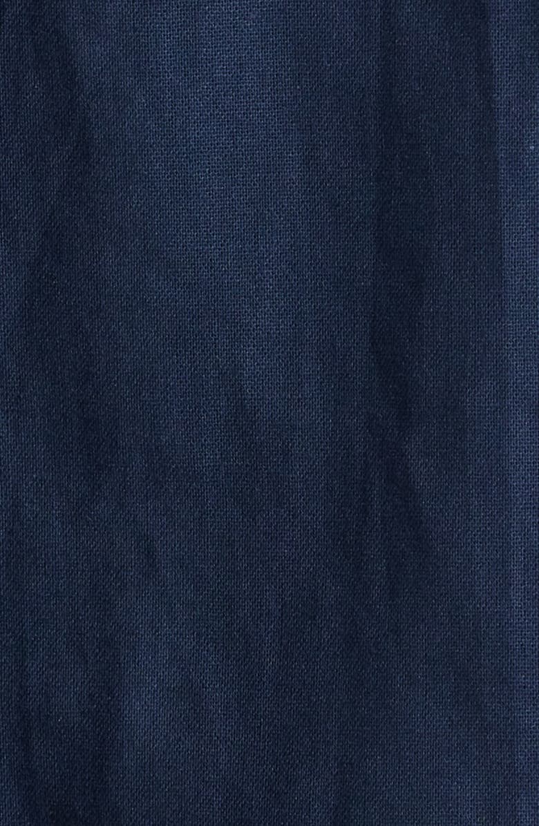 SUGARLIPS Viona Contrast Empire Midi Dress, Alternate, color, Navy-White