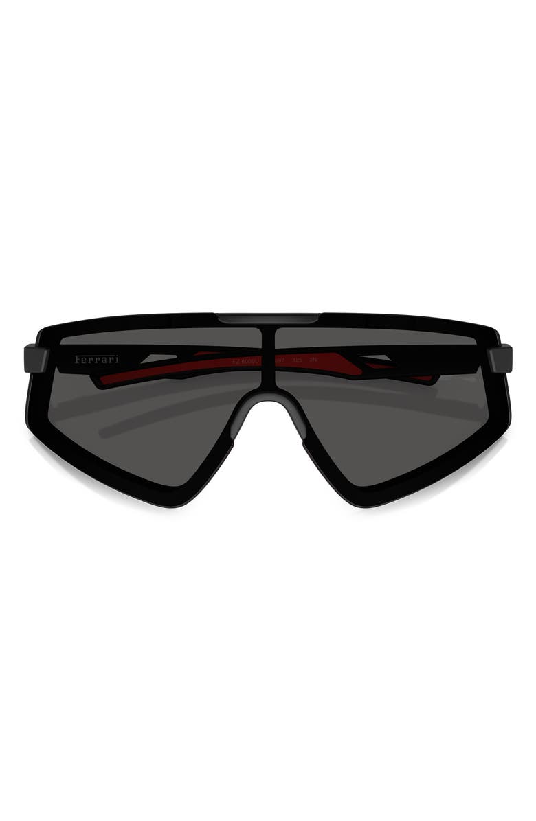 Scuderia Ferrari 47mm Shield Sunglasses, Alternate, color, Matte Black