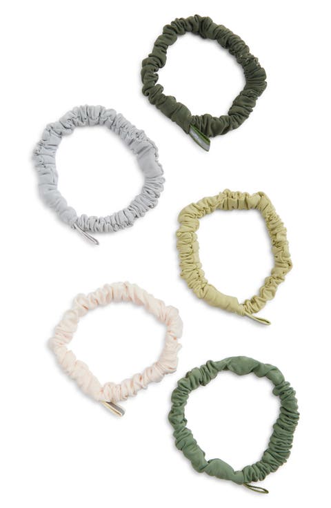 5-Pack Assorted Performance Scrunchies