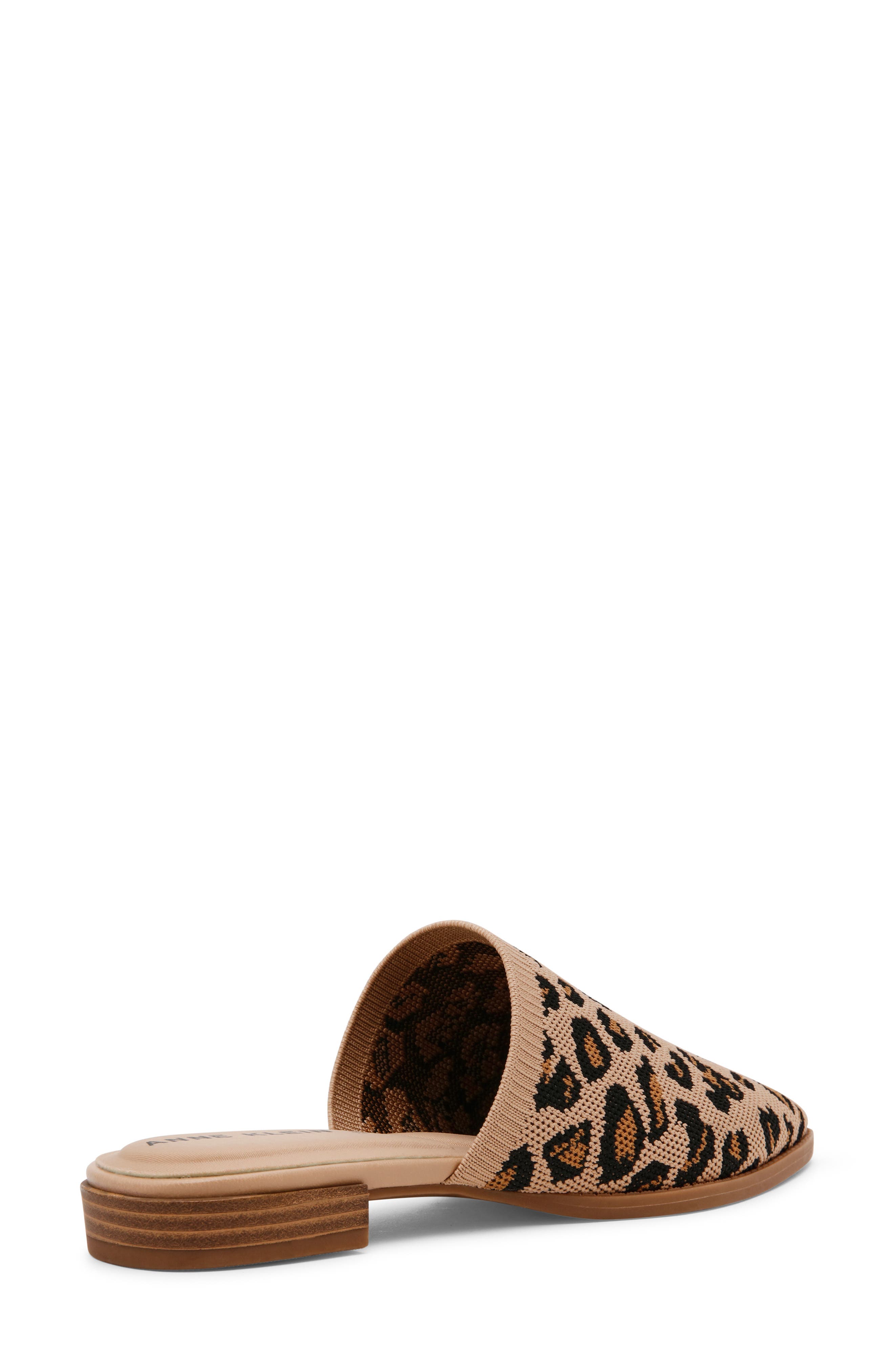 Vassar Mule, Alternate, color, LEOPARD KNIT