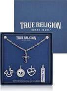 True Religion Interchangeable Charm Necklace Set