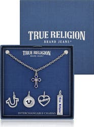 True Religion Interchangeable Charm Necklace Set