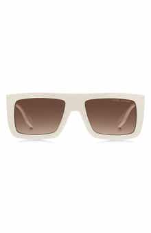 Marc Jacobs 53mm Gradient Rectangular Sunglasses