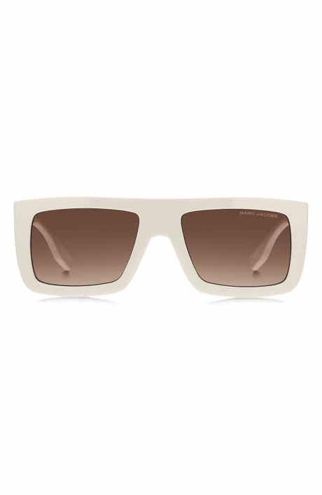 Marc Jacobs 53mm Gradient Rectangular Sunglasses
