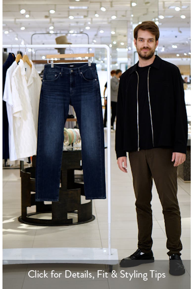 Marcus Slim Straight Leg Jeans video