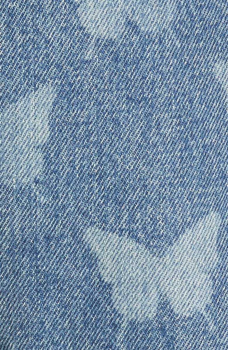 Sandy Liang Mariah Butterfly Crop Jeans, Alternate, color,