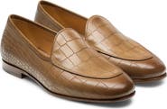 Magnanni Alligator Embossed Loafer