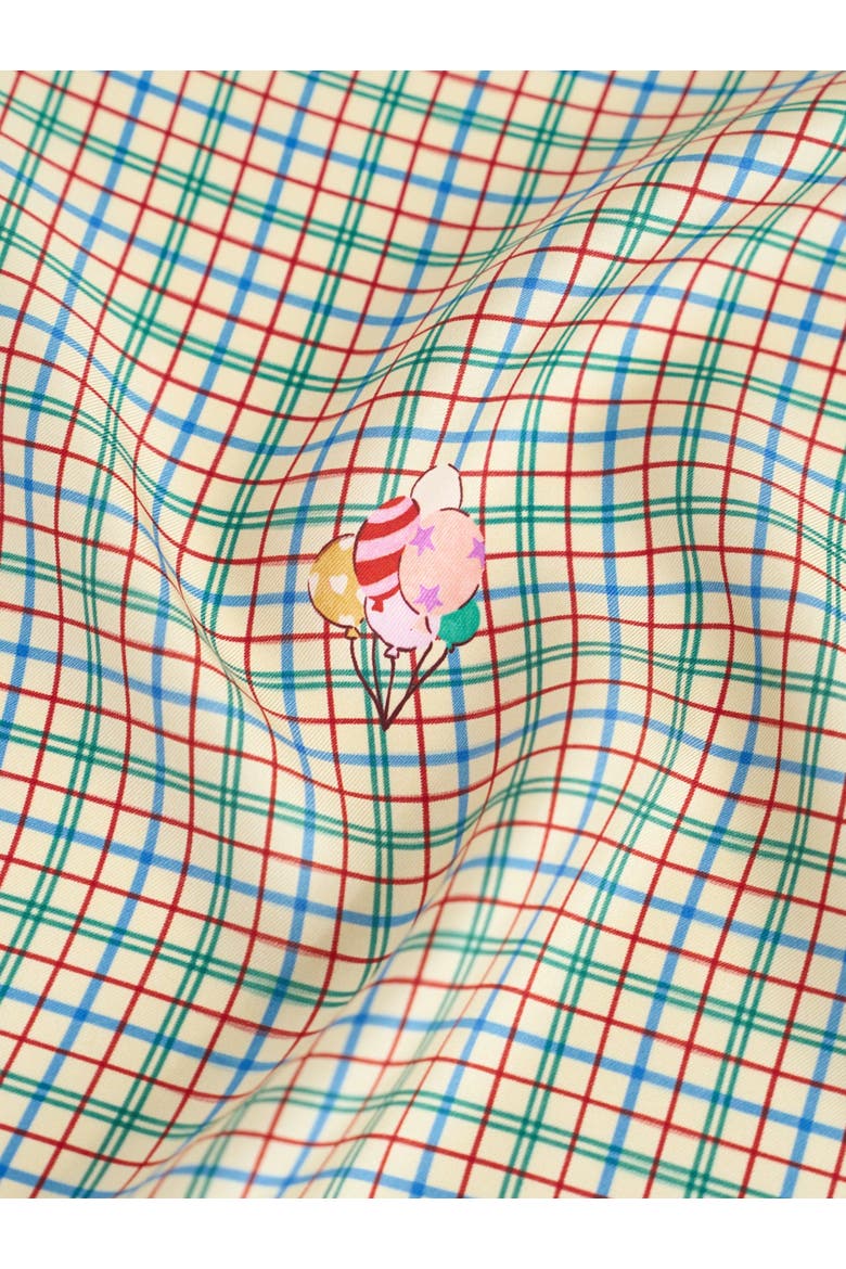"Pop Pony" Silk Bandana, Alternate, color, Lake Blue