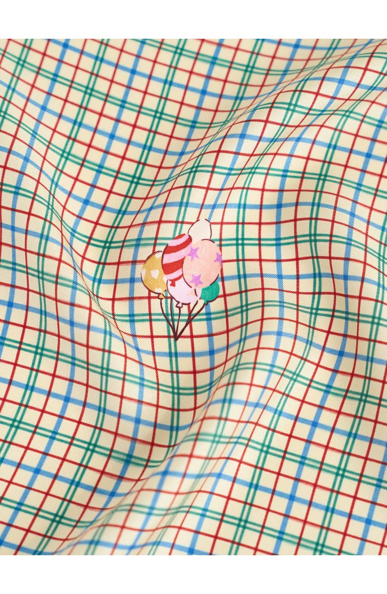 Lost Pattern "Pop Pony" Silk Bandana, Alternate, color, Lake Blue