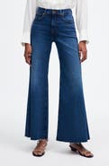 Madewell High Waist Crop Wide Leg Jeans