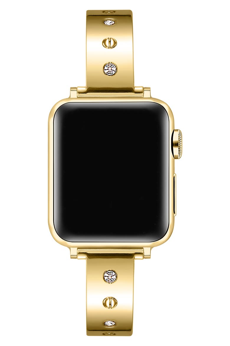 Cambell Stainless Steel Apple Watch® Watchband, Alternate, color, GOLD