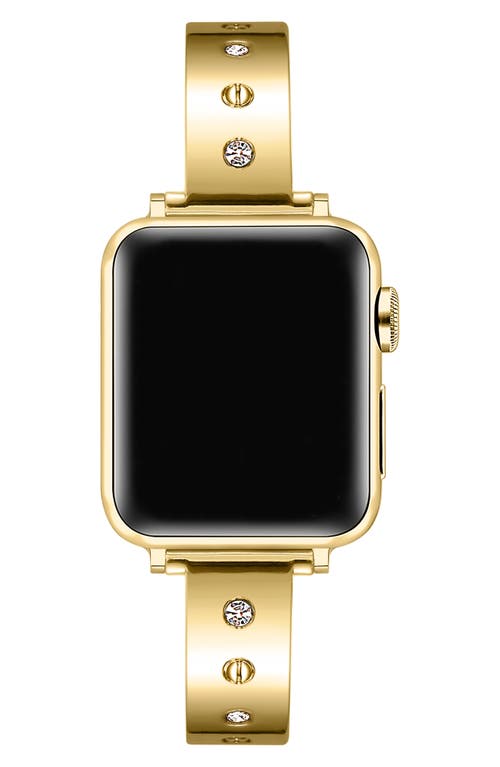 Posh Tech Cambell Stainless Steel Apple Watch® Watchband In Gold