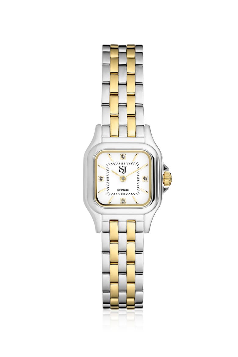 Watch Fiorella, Main, color, Stainless Steel Silver & Gold