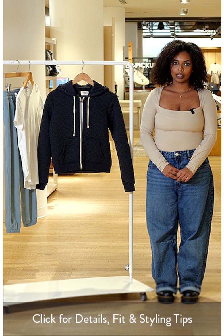 Corbet Quilted Zip-Up Hoodie video