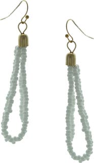 OLIVIA WELLES Damari Beaded Drop Earrings