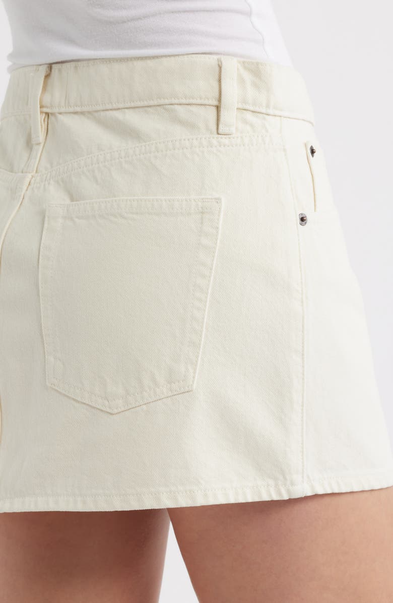 FRAME The Denim Miniskirt, Alternate, color, Shell